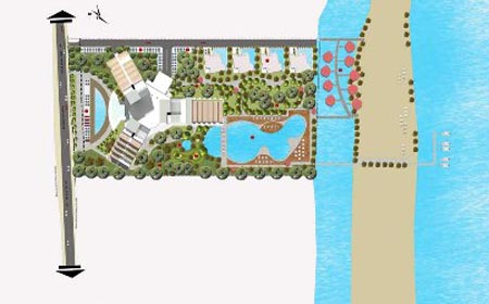 Sơ đồ dự án Furama Resort Hồ Cóc.