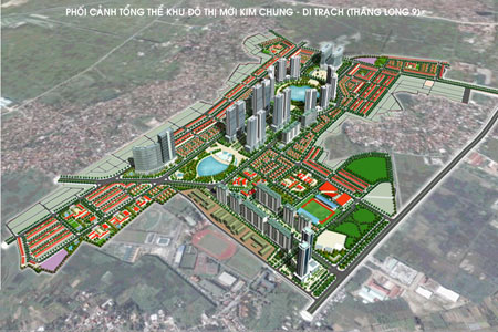 Khu đô thị mới Kim Chung - Di Trạch
